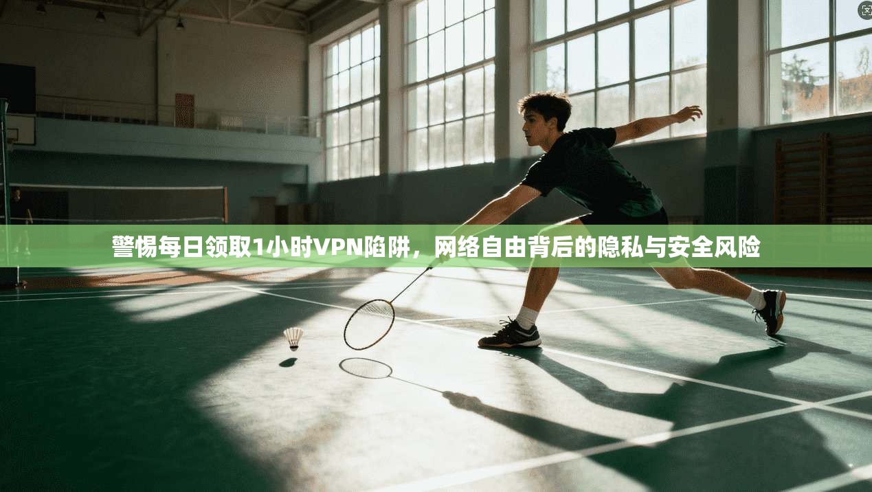 警惕每日领取1小时VPN陷阱，网络自由背后的隐私与安全风险