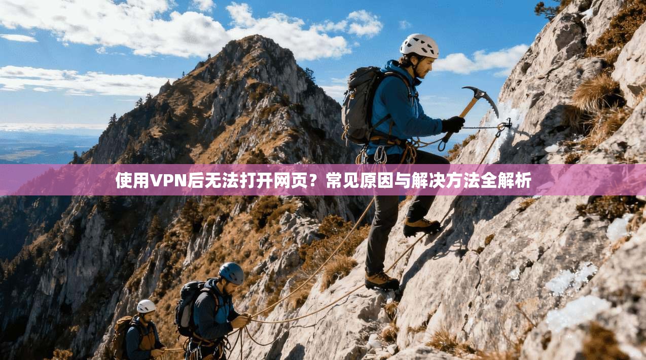 使用VPN后无法打开网页？常见原因与解决方法全解析