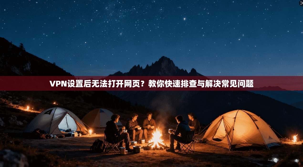 VPN设置后无法打开网页？教你快速排查与解决常见问题