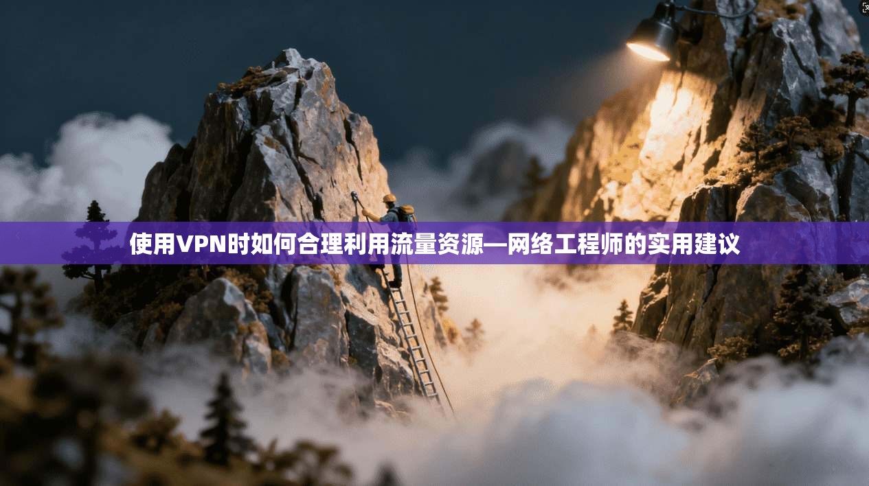 使用VPN时如何合理利用流量资源—网络工程师的实用建议