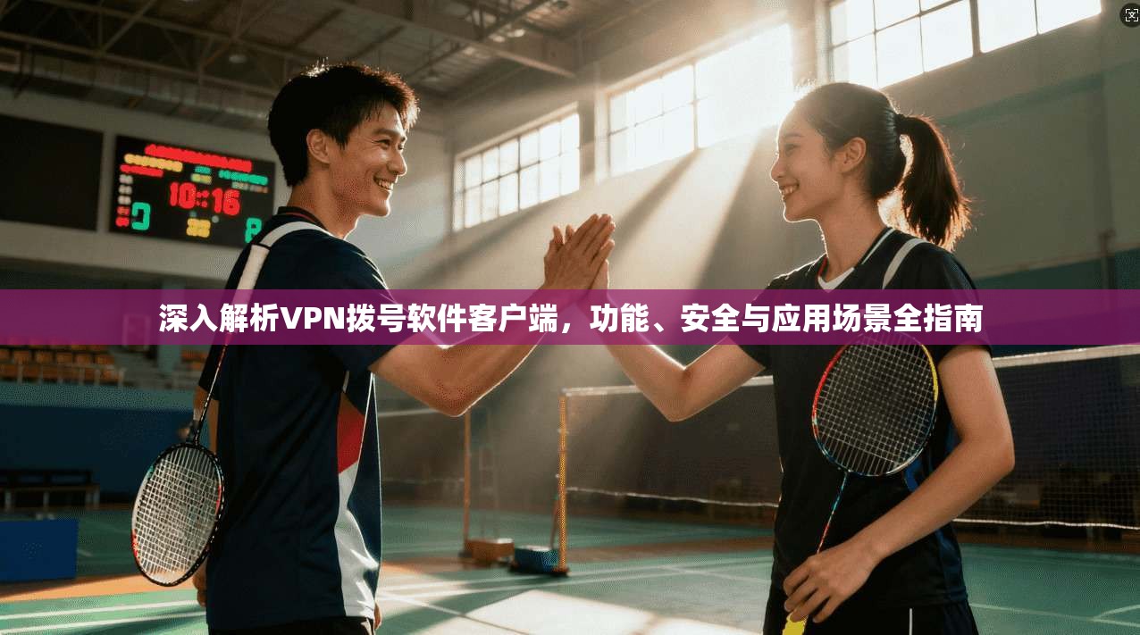 深入解析VPN拨号软件客户端，功能、安全与应用场景全指南