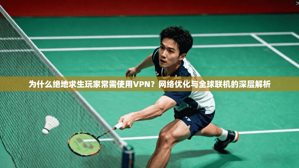 为什么绝地求生玩家常需使用VPN？网络优化与全球联机的深层解析