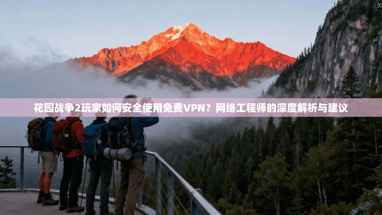 花园战争2玩家如何安全使用免费VPN？网络工程师的深度解析与建议