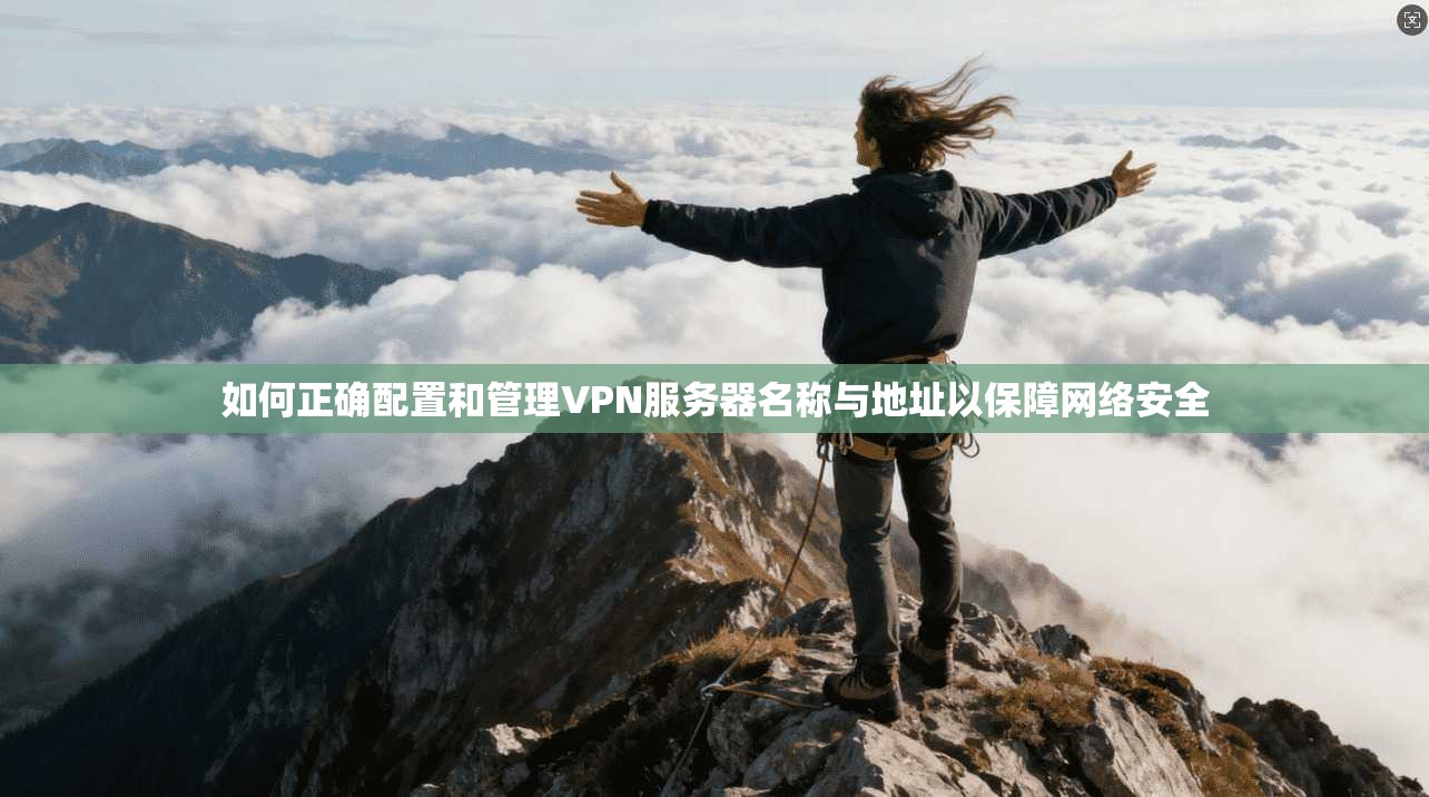 如何正确配置和管理VPN服务器名称与地址以保障网络安全