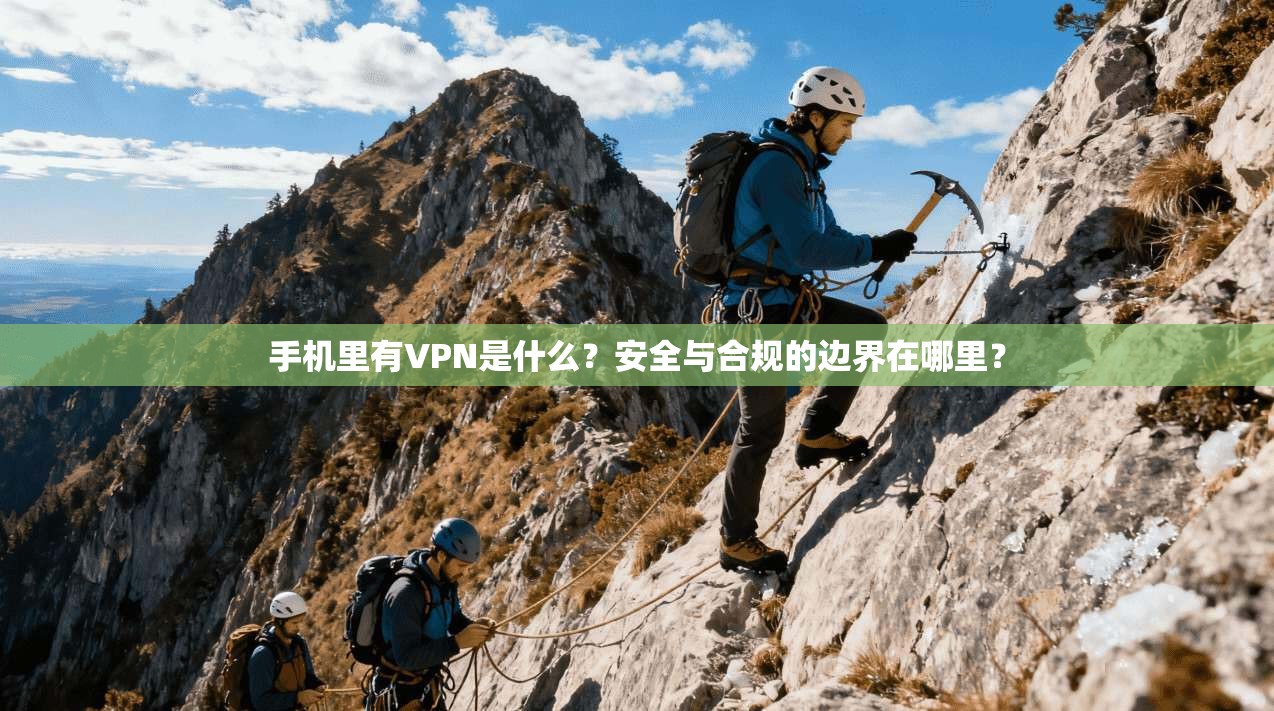 手机里有VPN是什么？安全与合规的边界在哪里？