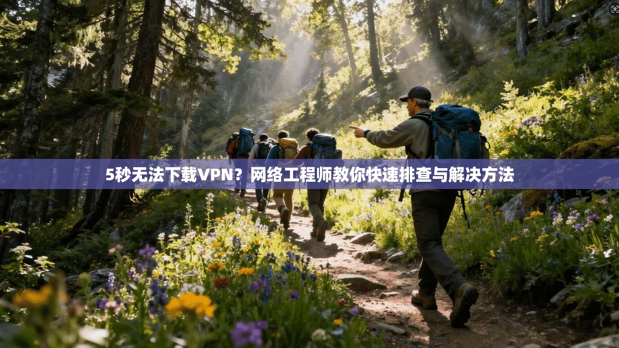 5秒无法下载VPN？网络工程师教你快速排查与解决方法