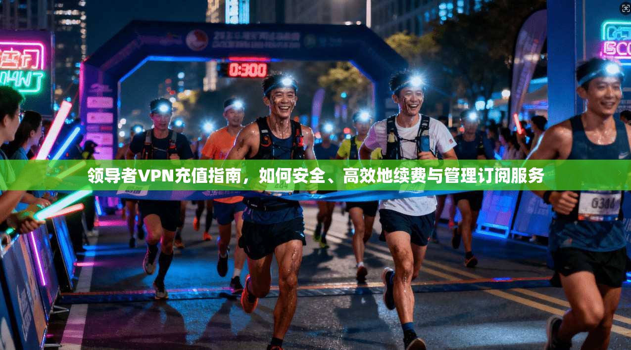 领导者VPN充值指南，如何安全、高效地续费与管理订阅服务