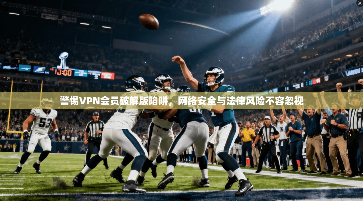 警惕VPN会员破解版陷阱，网络安全与法律风险不容忽视