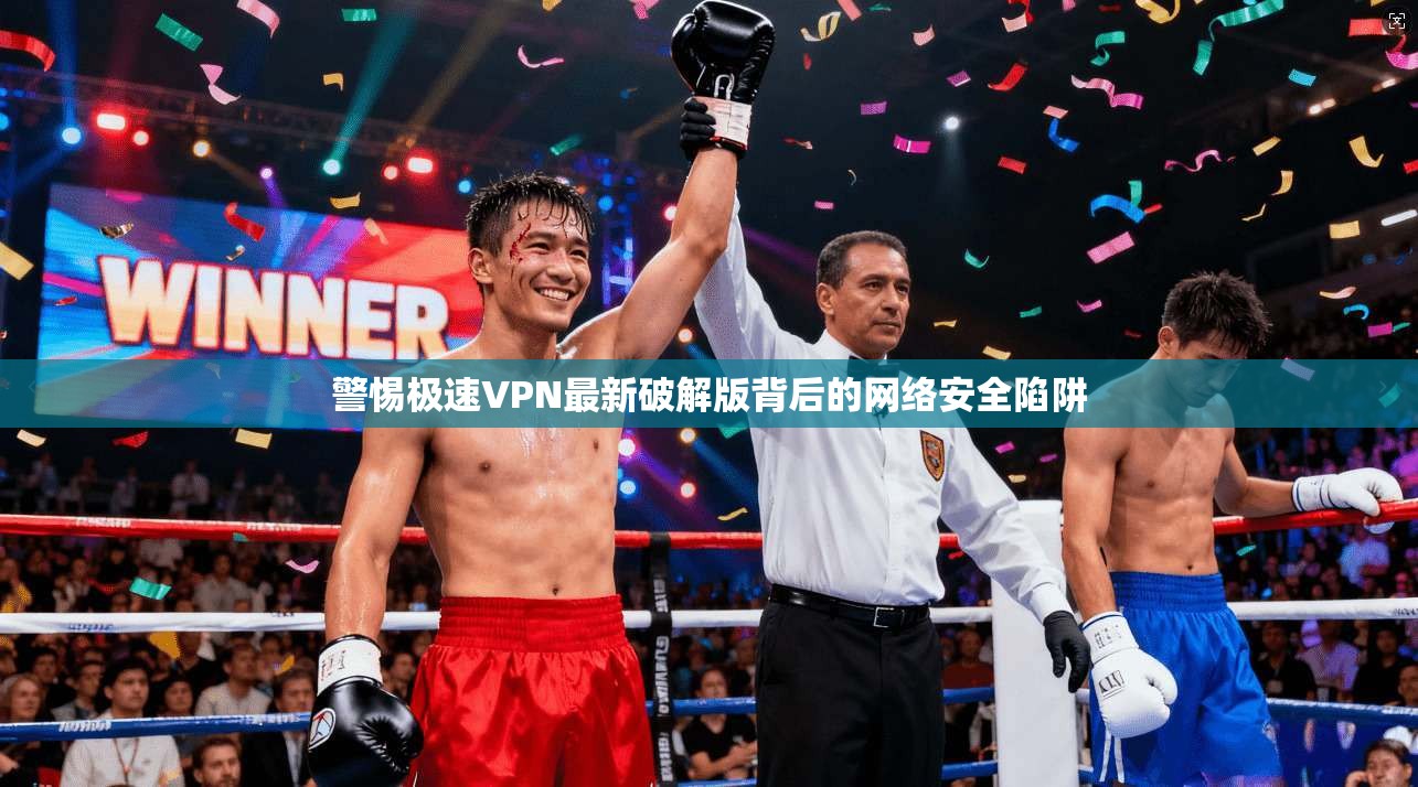 警惕极速VPN最新破解版背后的网络安全陷阱