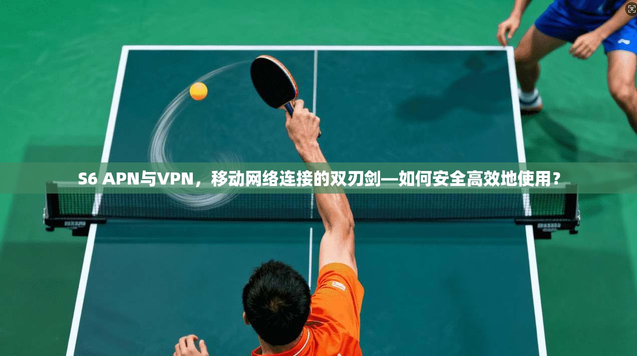 S6 APN与VPN，移动网络连接的双刃剑—如何安全高效地使用？