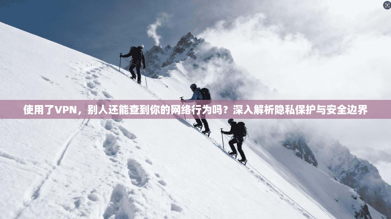 使用了VPN，别人还能查到你的网络行为吗？深入解析隐私保护与安全边界