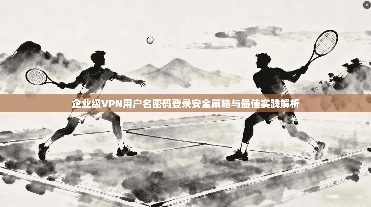 企业级VPN用户名密码登录安全策略与最佳实践解析