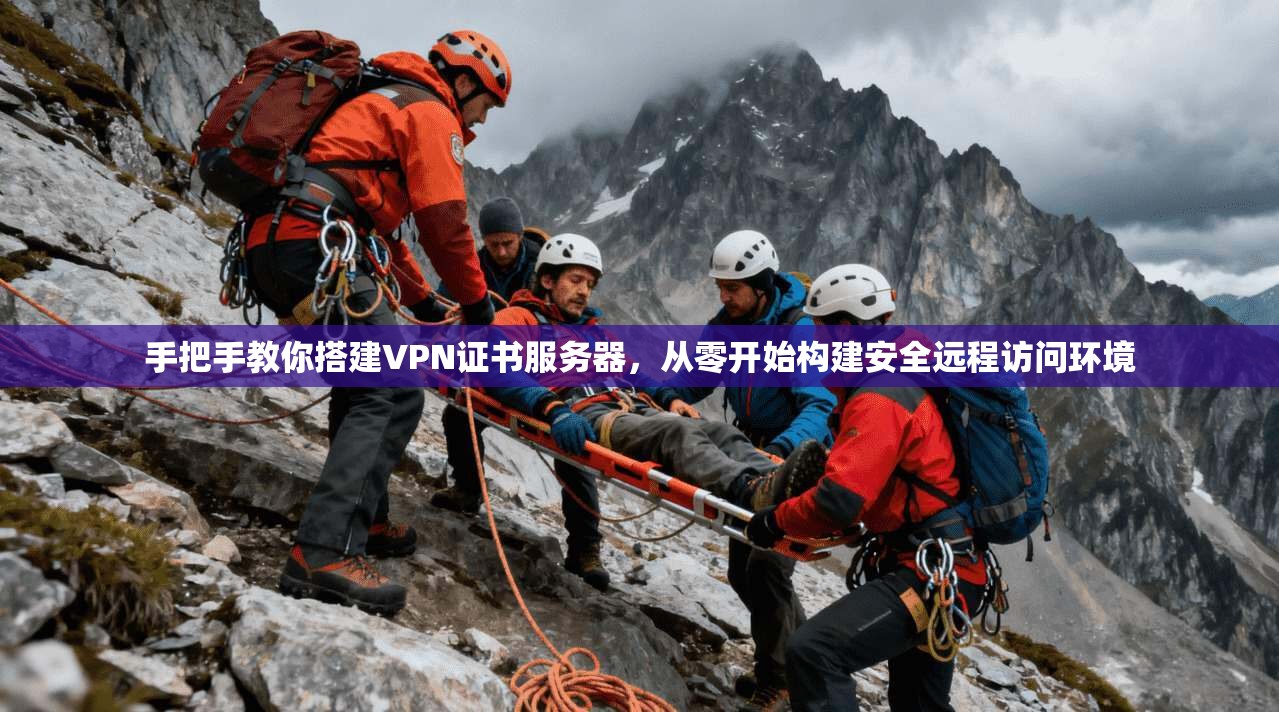 手把手教你搭建VPN证书服务器，从零开始构建安全远程访问环境
