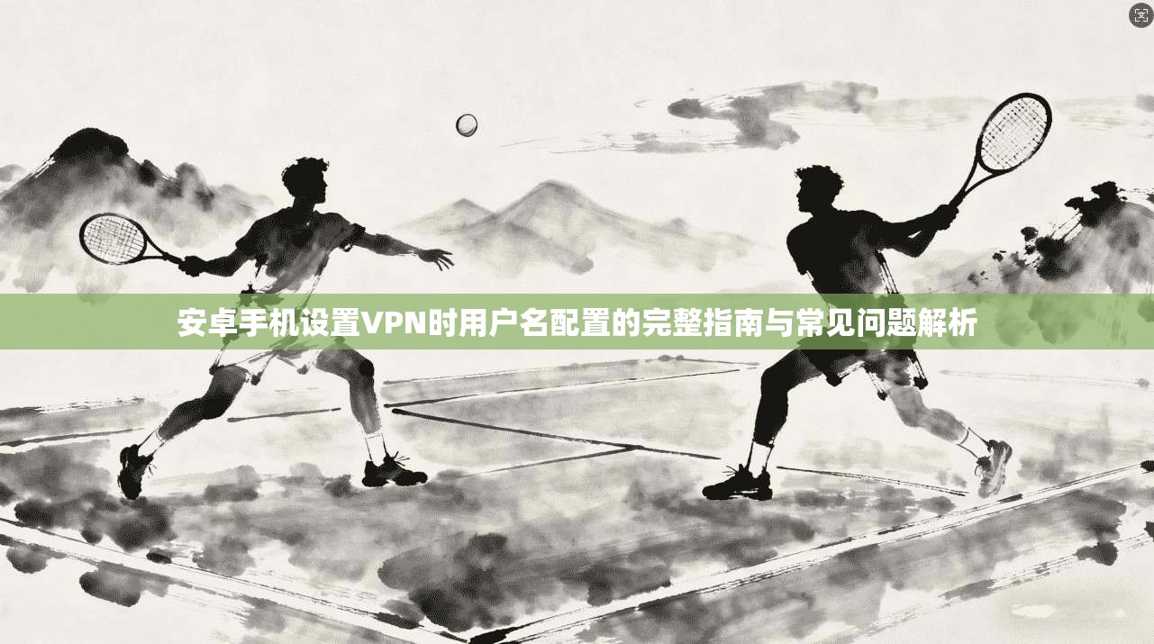 安卓手机设置VPN时用户名配置的完整指南与常见问题解析