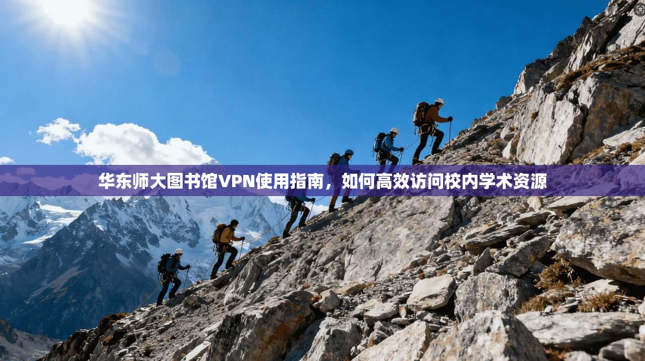 华东师大图书馆VPN使用指南，如何高效访问校内学术资源