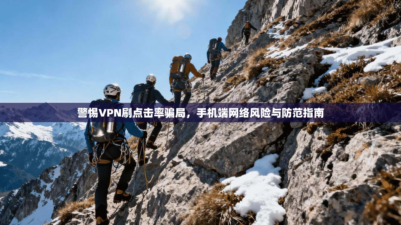 警惕VPN刷点击率骗局，手机端网络风险与防范指南