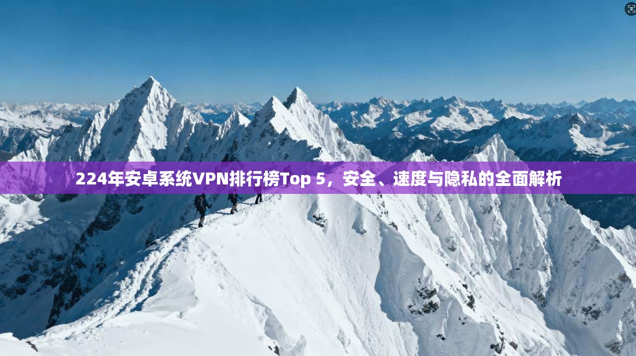 224年安卓系统VPN排行榜Top 5，安全、速度与隐私的全面解析