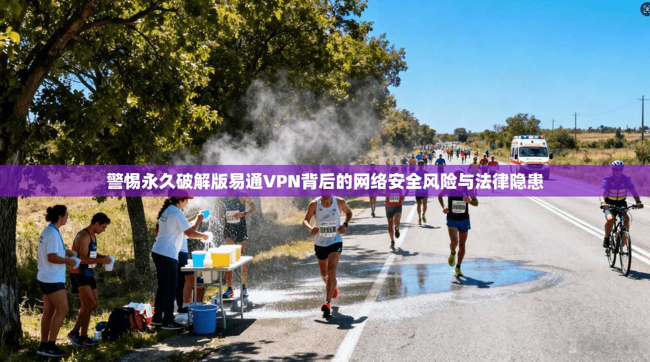警惕永久破解版易通VPN背后的网络安全风险与法律隐患