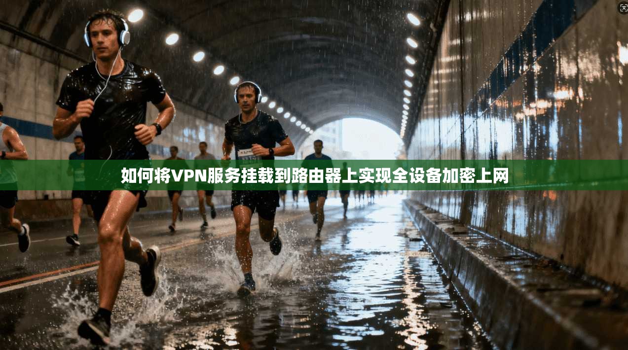 如何将VPN服务挂载到路由器上实现全设备加密上网