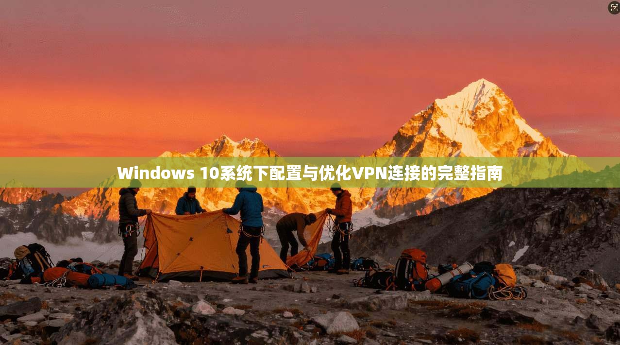 Windows 10系统下配置与优化VPN连接的完整指南