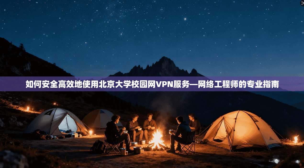 如何安全高效地使用北京大学校园网VPN服务—网络工程师的专业指南