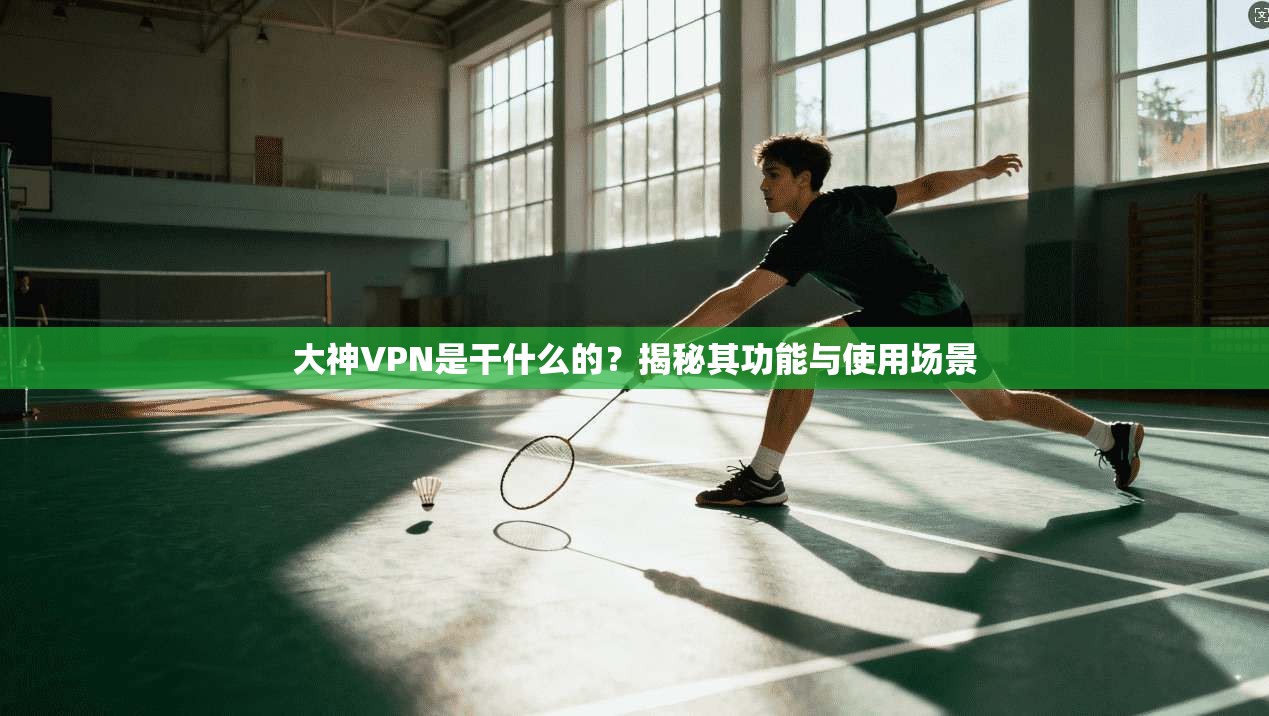 大神VPN是干什么的？揭秘其功能与使用场景