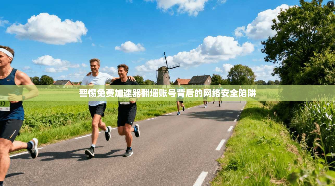 警惕免费加速器翻墙账号背后的网络安全陷阱