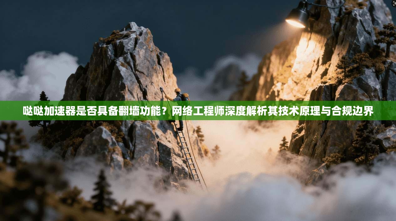 哒哒加速器是否具备翻墙功能？网络工程师深度解析其技术原理与合规边界