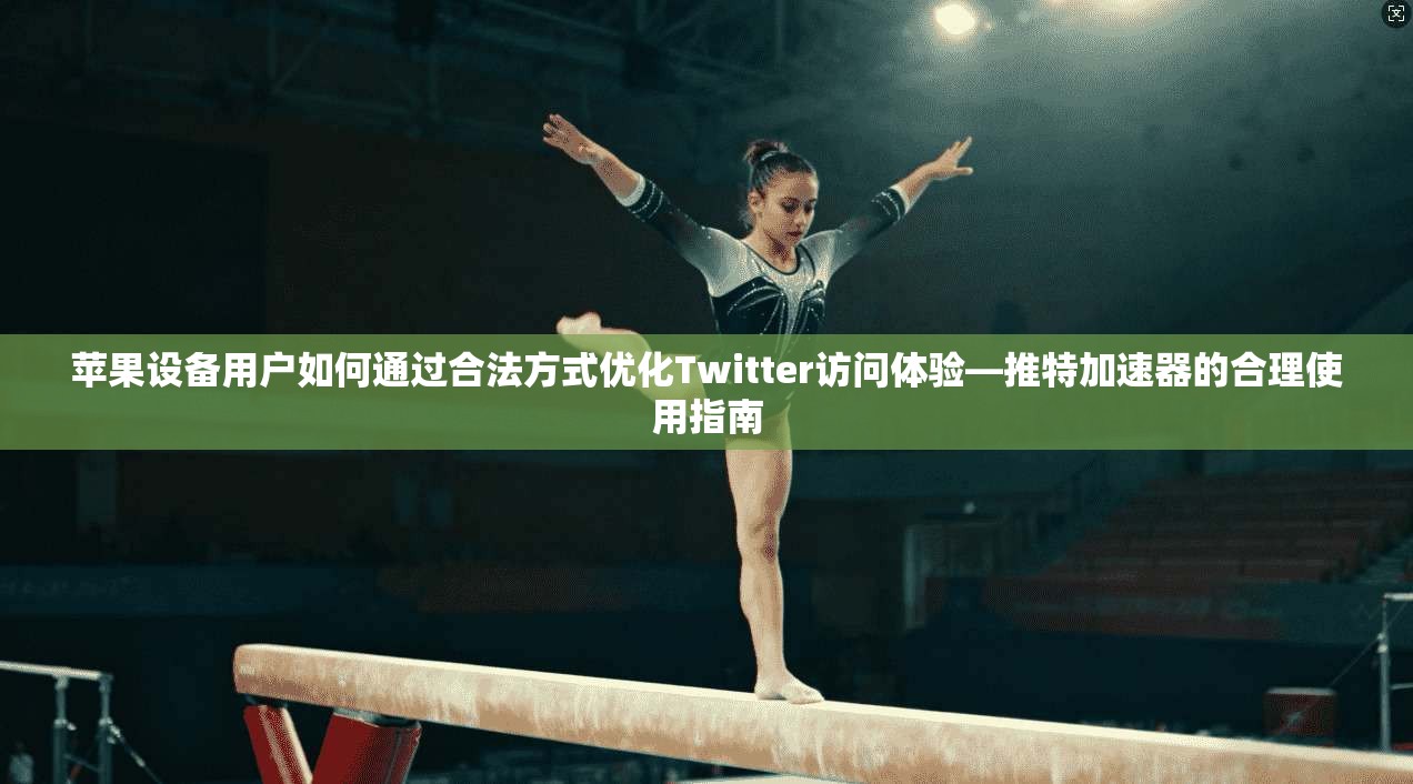 苹果设备用户如何通过合法方式优化Twitter访问体验—推特加速器的合理使用指南