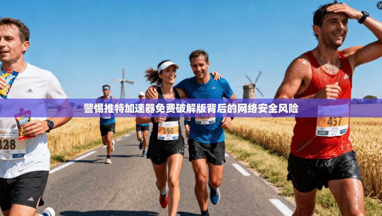 警惕推特加速器免费破解版背后的网络安全风险
