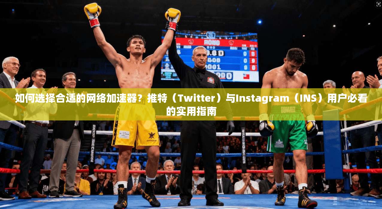 如何选择合适的网络加速器？推特（Twitter）与Instagram（INS）用户必看的实用指南