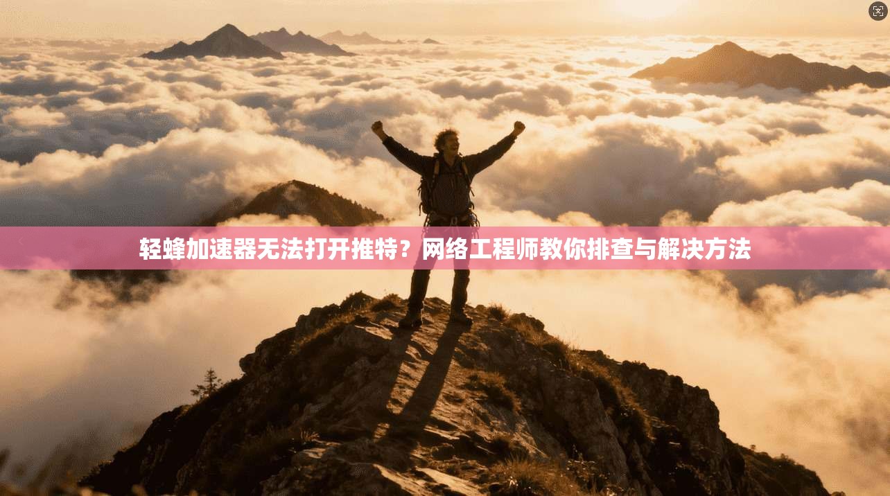 轻蜂加速器无法打开推特？网络工程师教你排查与解决方法