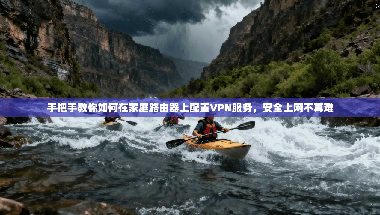 手把手教你如何在家庭路由器上配置VPN服务，安全上网不再难