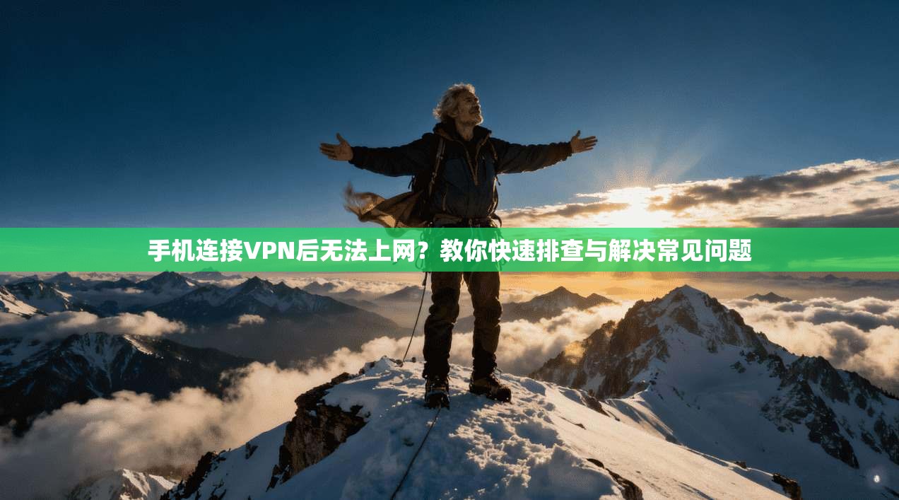手机连接VPN后无法上网？教你快速排查与解决常见问题
